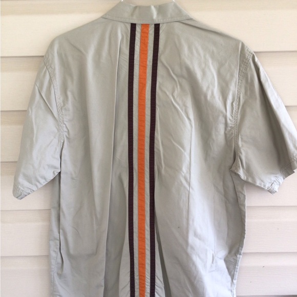 HARLEY DAVIDSON MECHANIC  STYLE SHIRT SZ L 04/2013 KAHKI - Picture 2 of 4